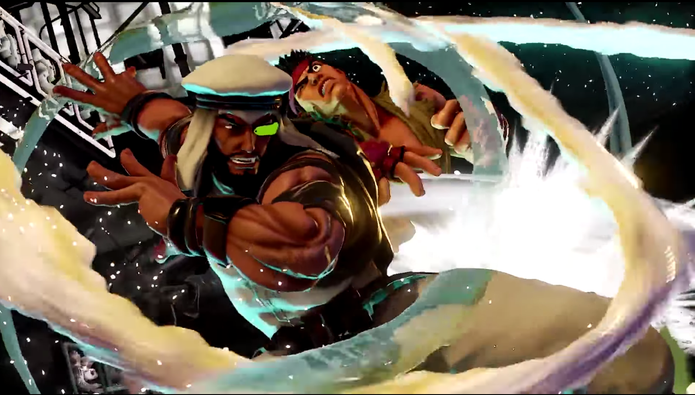 Street Fighter 5: Rashid é o mais novo lutador a entrar na briga (Foto: Reprodução/YouTube)