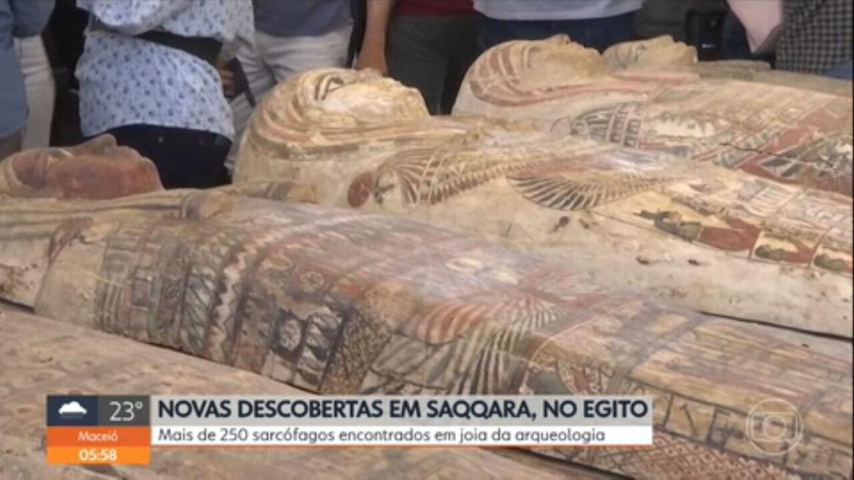 Egipto anuncia el descubrimiento de 250 sarcófagos y 150 estatuas de bronce que datan de hace 2.500 años |  Globalismo