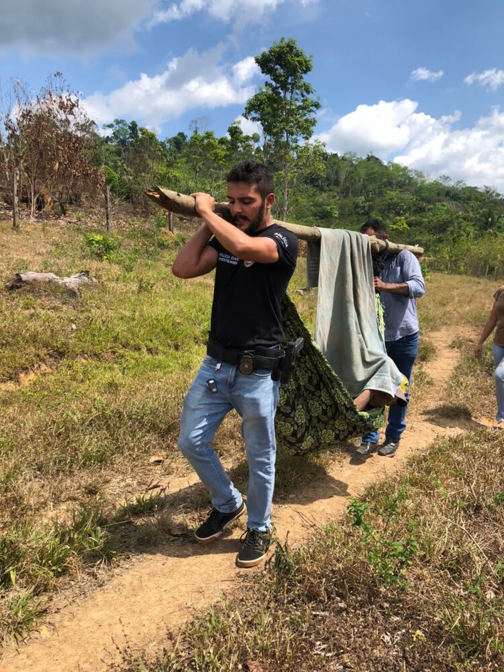 Polícia resgata idoso de situação degradante em Pacajá, no Pará. — Foto: Reprodução / TV Liberal
