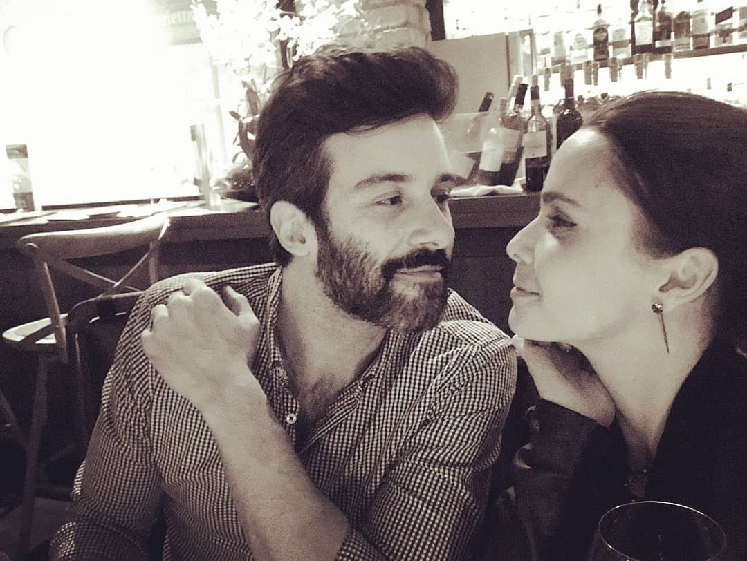 Gustavo Vaz se declara para Débora Falabella (Foto: Reprodução/Instagram)