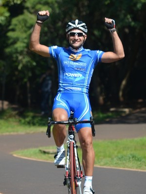 Cristian Egídio, ciclista de Ribeirão Preto (Foto: Top Comunicação)