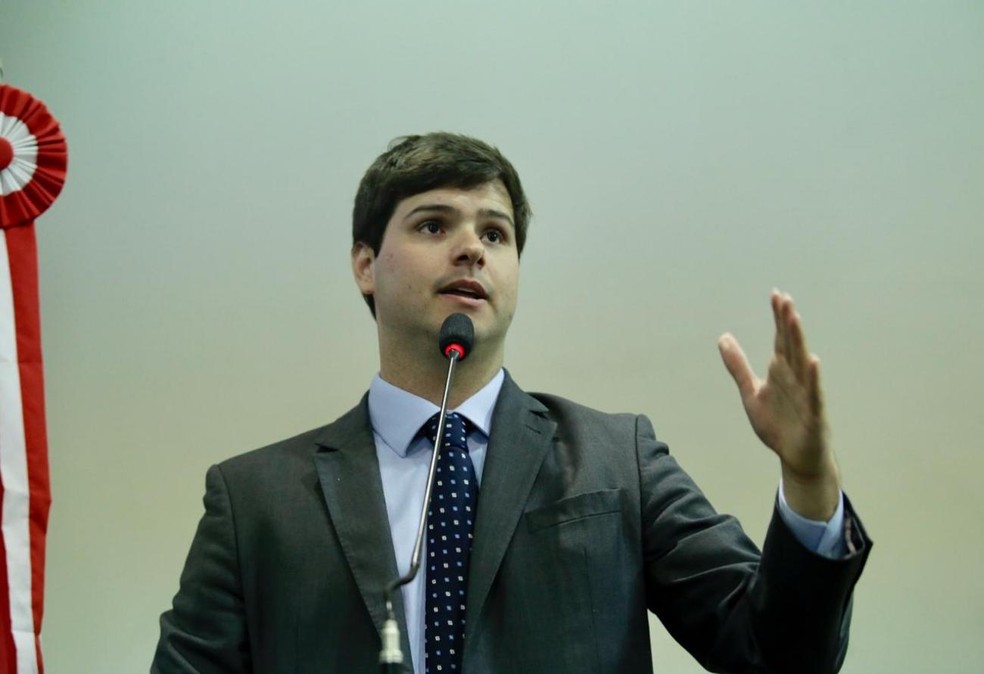 Thiago Araújo, candidato do Cidadania à Prefeitura de Belém. — Foto: Balthazar Costa 