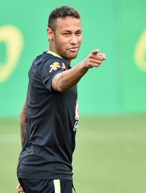 Neymar treino da Seleção Beira-Rio