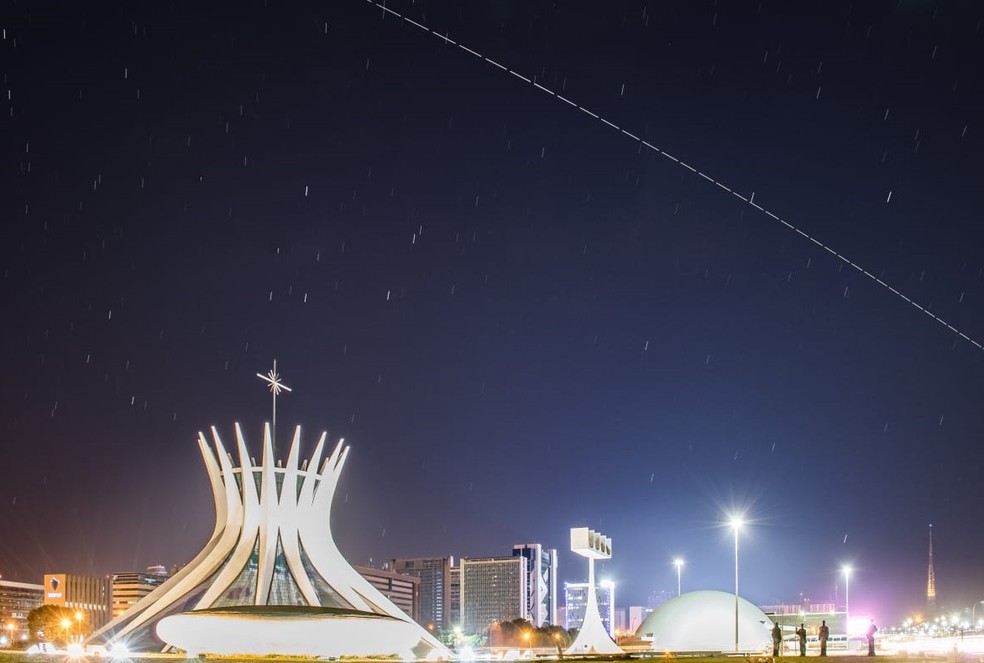 Fotos Estacao Espacial Internacional Pode Ser Vista No Ceu De Brasilia Distrito Federal G1