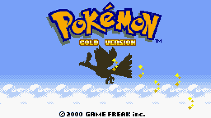 Capa do Pokémon Gold (Foto: Divulgação/Nintendo)