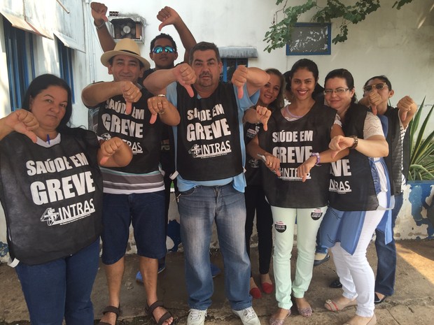 O movimento grevista pede melhores condições de trabalho e outras reivindicações (Foto: Divulgação/Sintras)