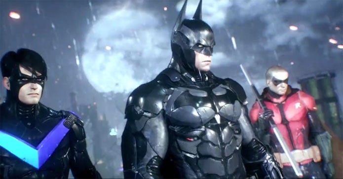 Batman, Robin e Asa Noturna em Arkham Knight (Foto: Divulgação)
