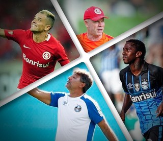 Inter e Grêmio abrem semana Gre-Nal com elogios e sem apontar favorito