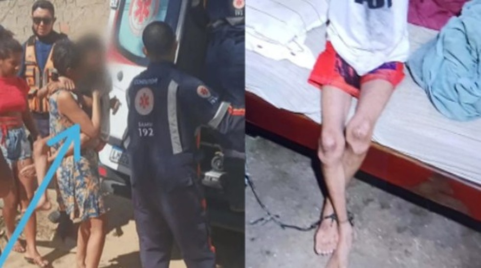 Adultos subnutridos com aparência de crianças e gritos de socorro abafados por som alto: o que se sabe sobre a família mantida em cárcere por 17 anos — Foto: Reprodução 