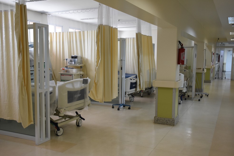 Com alta da Covid, Hospital das Clínicas de Marília suspende visitas a pacientes internados — Foto: HC Marília/Divulgação