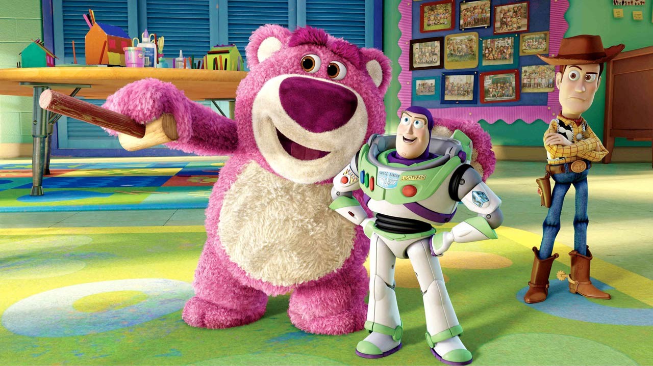 O urso Lotso em cena de 'Toy Story 3'. (Foto: Reprodução)