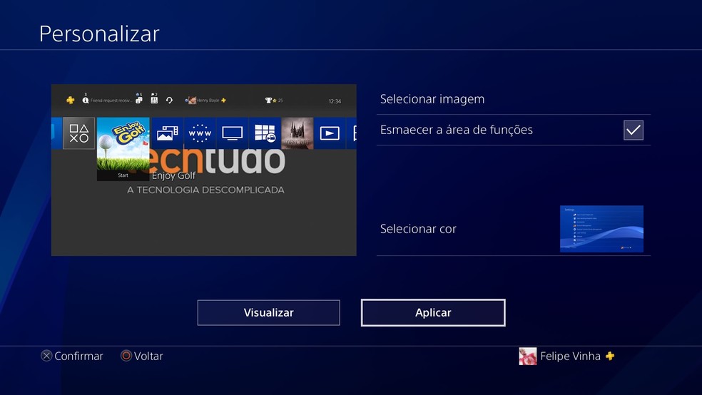 Como Importar Papeis De Parede Via Usb No Ps4 Com Nova Atualizacao Video Game Techtudo