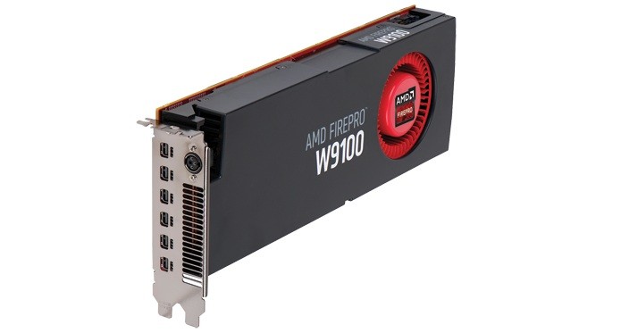 AMD FirePro W9100 conta com seis entradas mini DisplayPort (Foto: Divulgação/AMD)