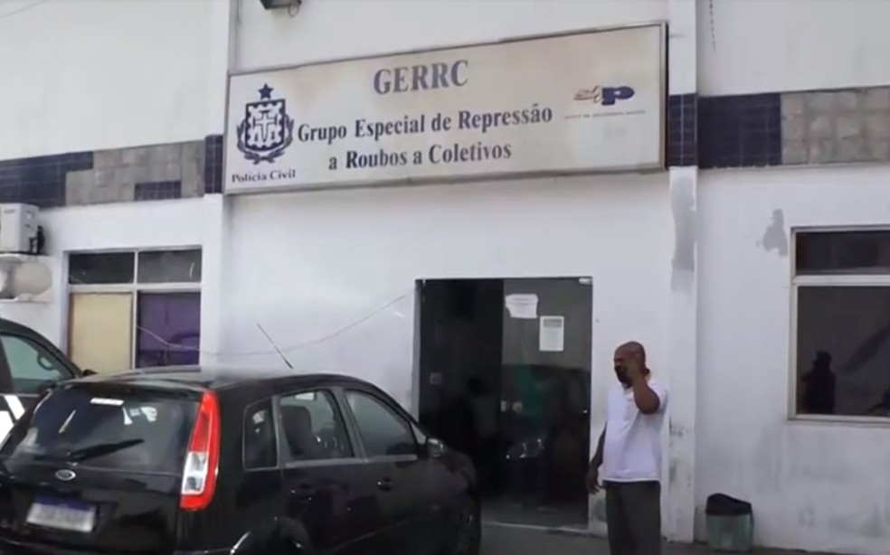 Caso foi registrado na sede do GERRC, em Salvador — Foto: Reprodução/TV Bahia