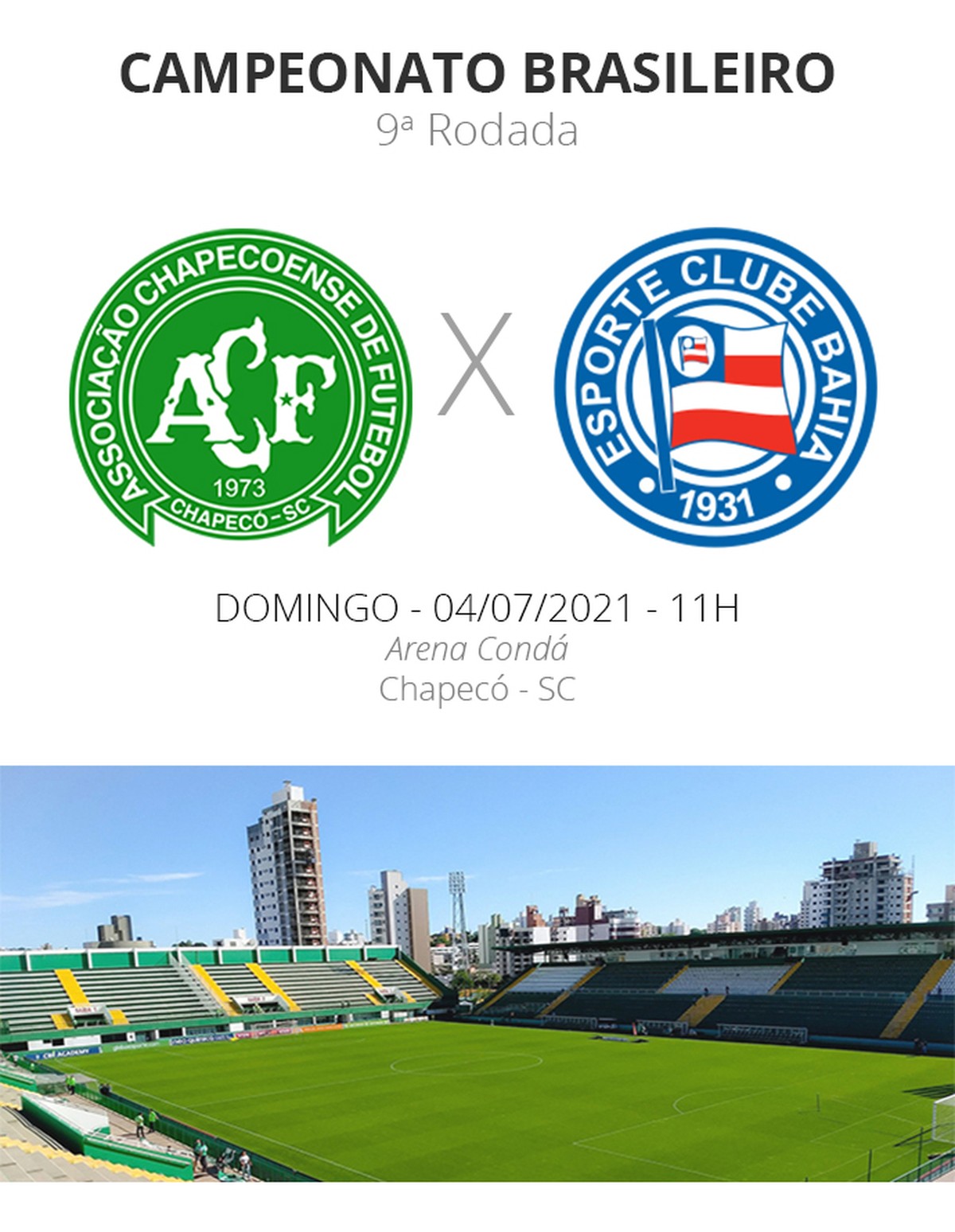 Chapecoense x Bahia: veja onde assistir, escalações ...