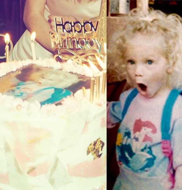 Bolo de aniversário de Taylor Swift (Foto: Reprodução / Instagram)