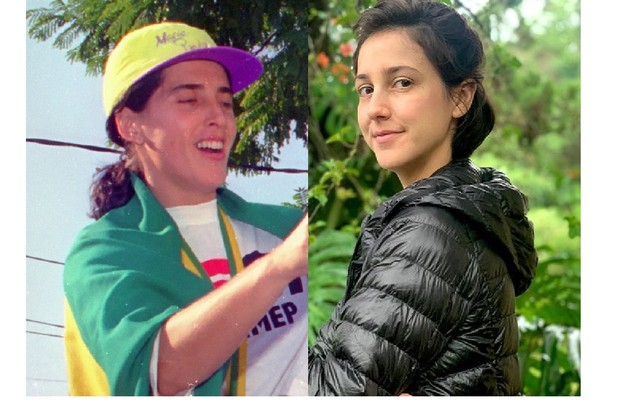 Magic Paula, medalhista brasileira de Basquete, será interpretada por Camila Márdila no cinema, no filme dirigido por Georgia Guerra (Foto: Daniel Augusto Júnior e Reprodução/Instagram)