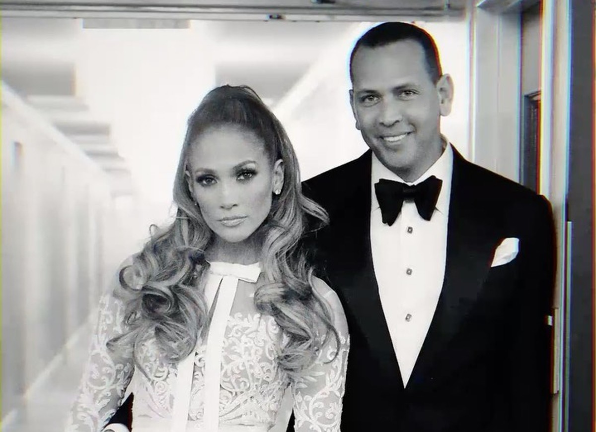 Jennifer Lopez e Alex Rodriguez (Foto: Reprodução / Instagram)