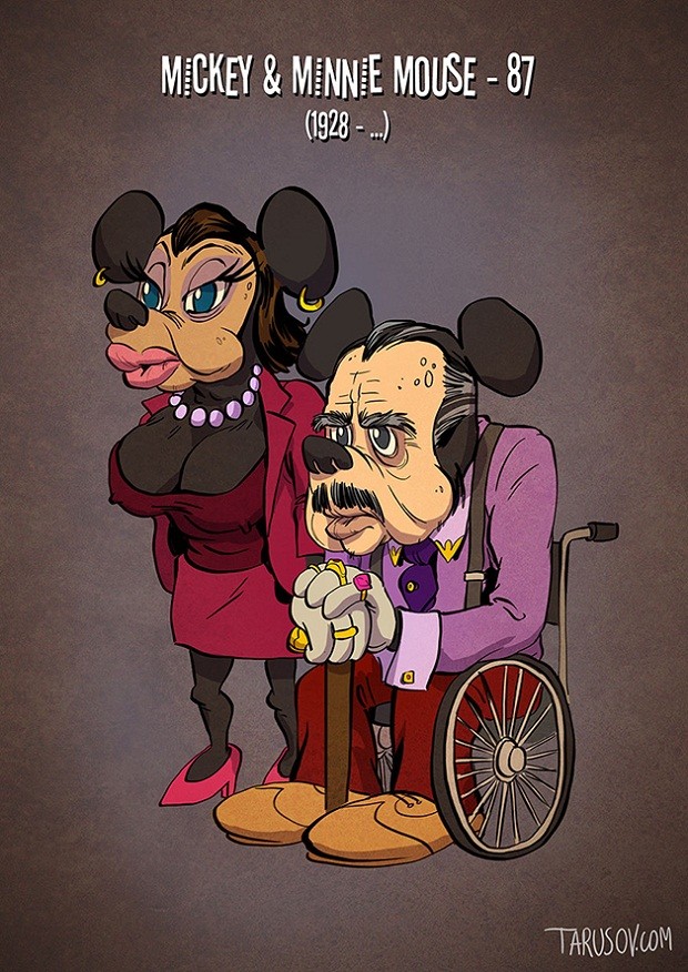 Minnie e Mickey (Foto: Reprodução)