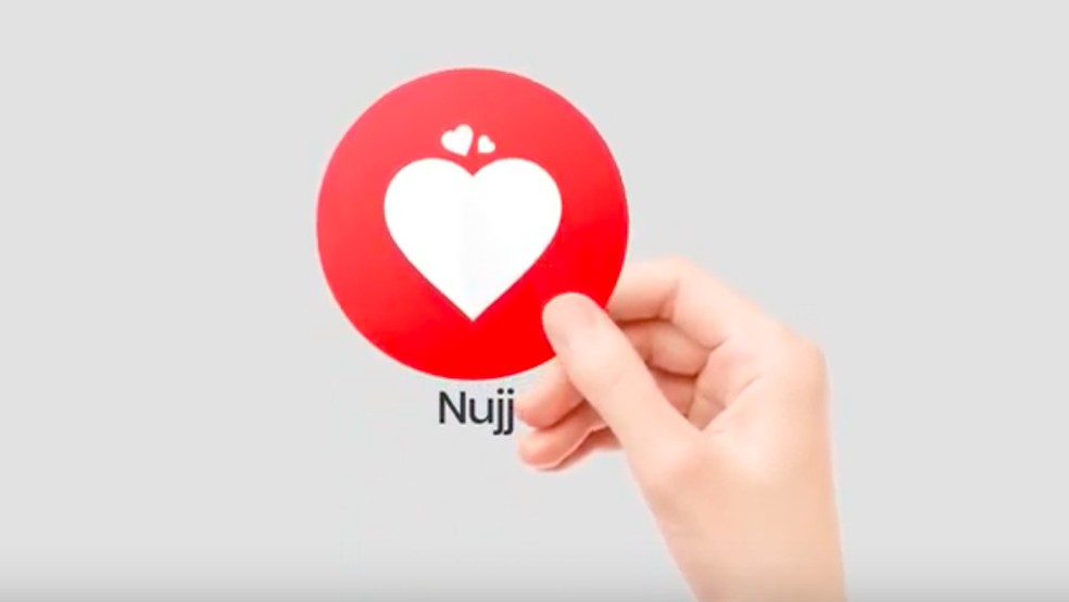 Nujj é app de conversas especiais para casais — Foto: Reprodução/Felipe Vinha