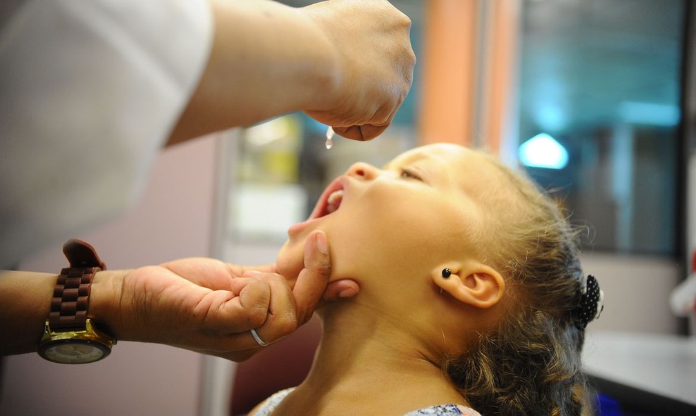 vacina contra poliomielite  — Foto: Tomaz Silva/Arquivo/Agência Brasil