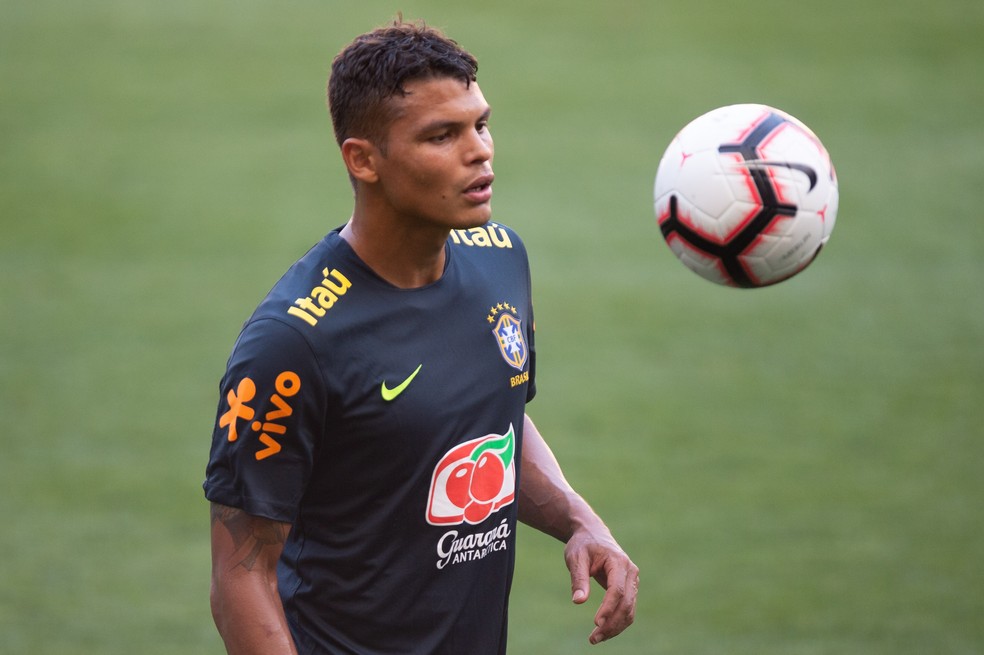 Thiago em Nova Jersey: confiança de Tite e pilar da renovação da Seleção (Foto: Pedro Martins / MoWA Press)