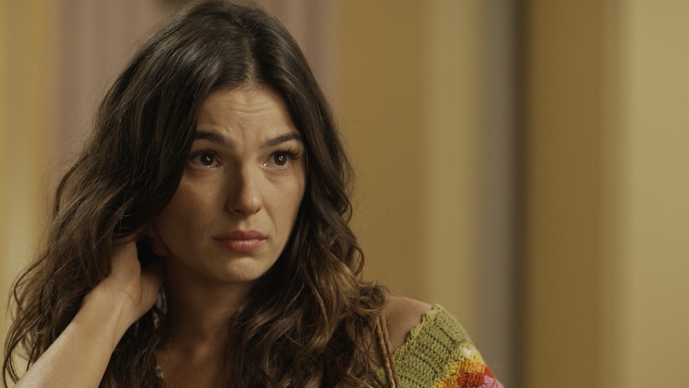 “Lasquei-me!” (Foto: TV GLOBO)