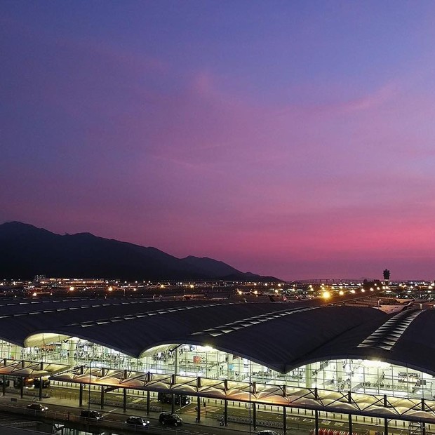 Hong Kong International Airport  (Foto: Reprodução/ Instagram)