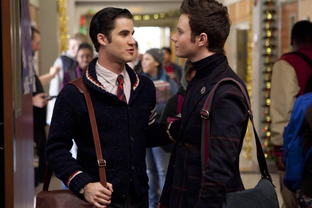 Kurt e Blaine em Glee (Foto: Divulgação)