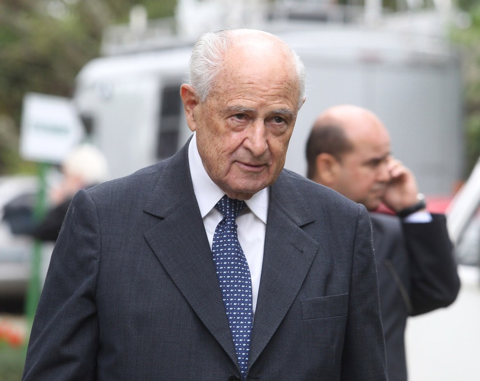 Lázaro Brandão foi de escriturário a presidente do Bradesco  — Foto: NILTON FUKUDA/ESTADÃO CONTEÚDO