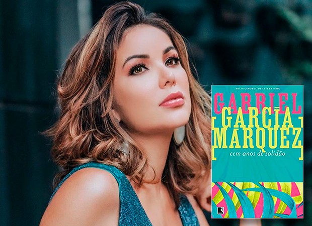 Grávida, a cantora Liah Soares relê Cem Anos de Solidão, do Gael Garcia Marquez (Foto: Reprodução)