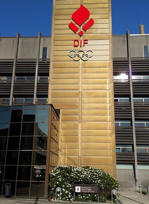 Sede do comitê olímpico da Dinamarca fica em Brondby (Foto: Divulgação/DIF)