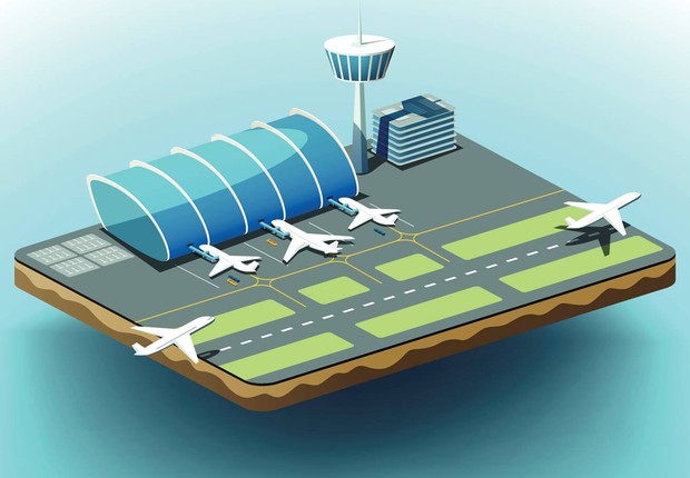 Aeroporto ilustração (Foto: Thinkstock)