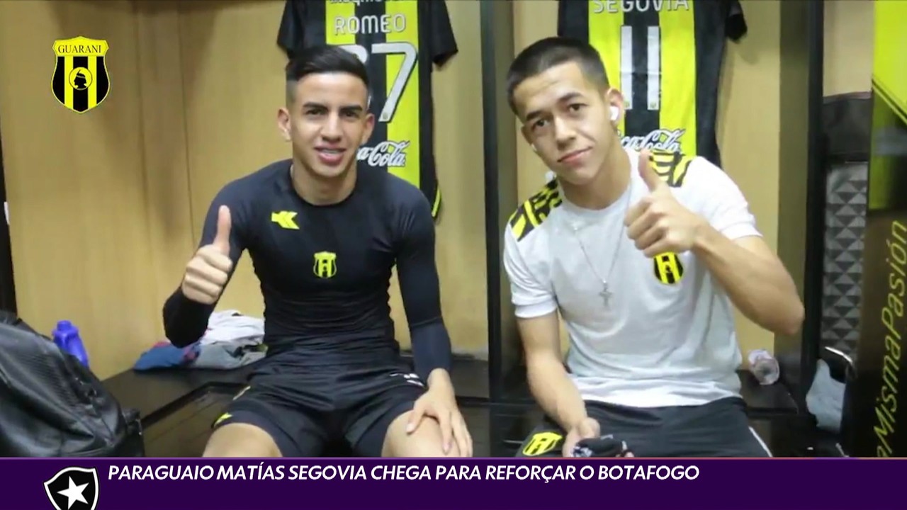 Paraguaio Matías Segovia chega para reforçar o Botafogo