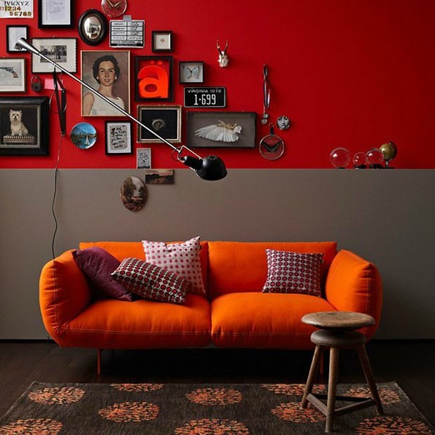 Cores na sala de estar: mais de 160 ideias para inspirar (Foto: Reprodução)