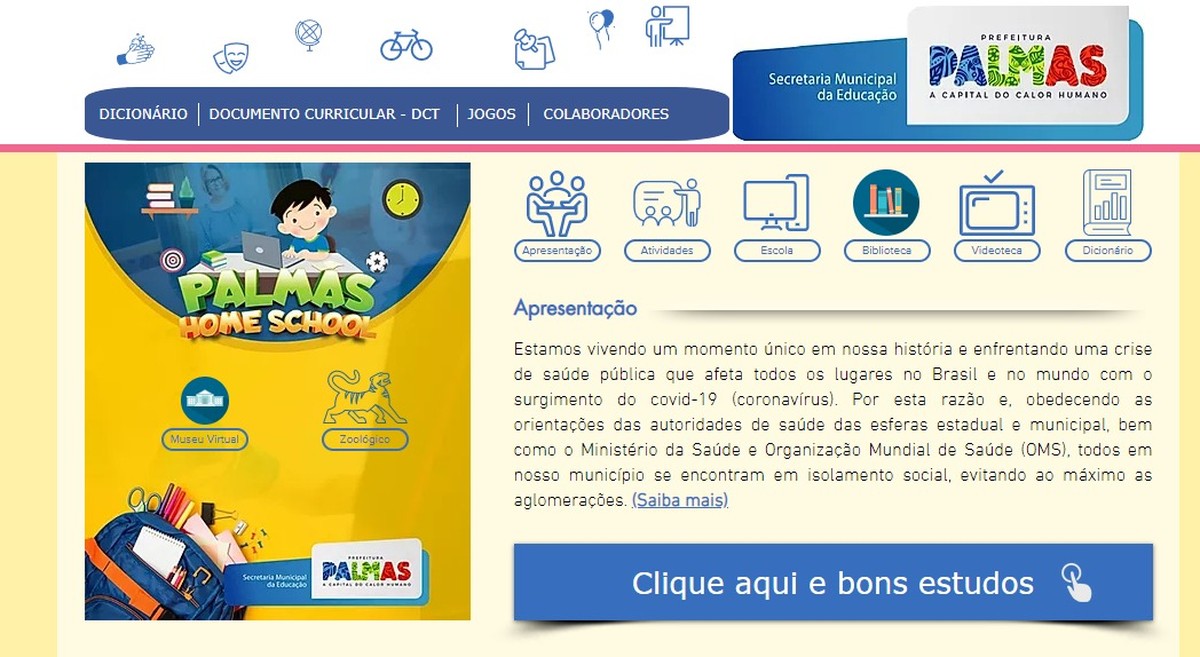 Secretaria De Educacao De Palmas Cria Ambiente Virtual Para Alunos Aprenderem Durante A Pandemia Tocantins G1 O concurso oferece vagas de nível superior para professor de educação básica, conforme consta do edital. secretaria de educacao de palmas cria