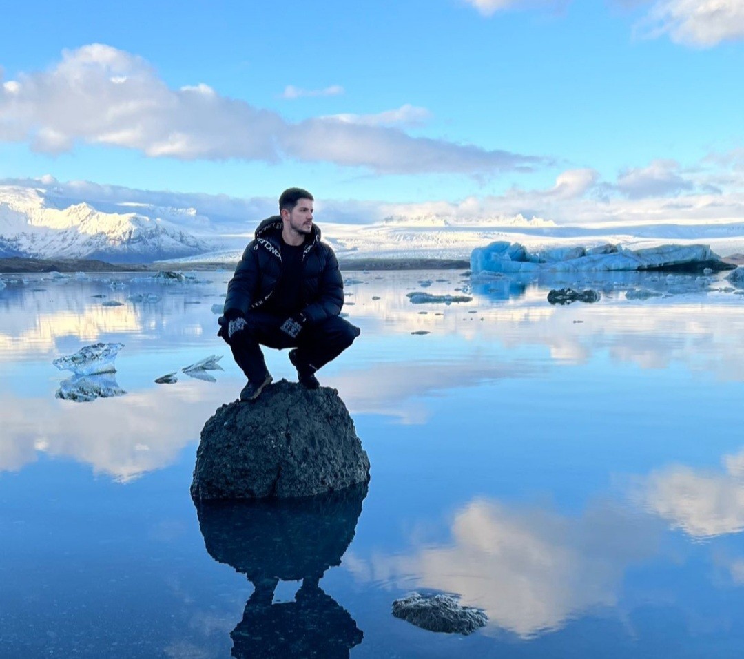 Igor Cosso na Islândia  (Foto: Reprodução / Instagram )