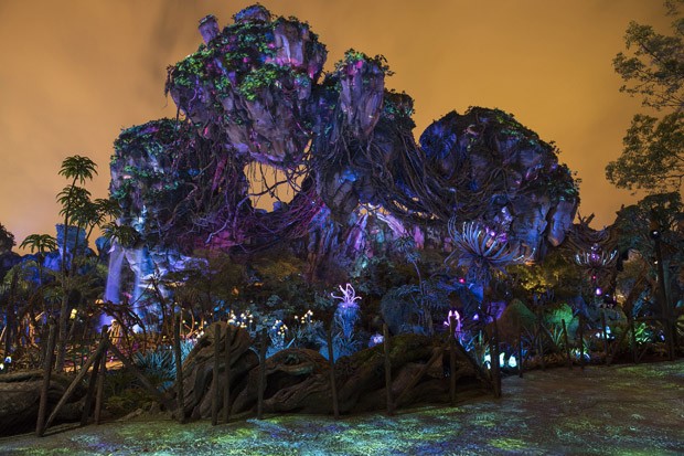 LAKE BUENA VISTA, FL - MAY 24: In this handout photo provided by Disney Resorts, a view of the new Pandora: World of Avatar attraction inside Disneys Animal Kingdom during the dedication ceremony on May 24, 2017 at Disneys Animal Kingdom inside the Walt D (Foto: Getty Images)