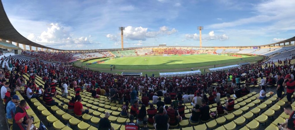 Altos x Flamengo — Foto: Arthur Ribeiro/ge Piauí 