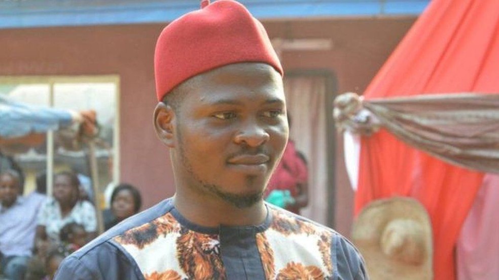 Nigeriano perguntou no Facebook se alguma mulher estava interessada em se casar com ele. (Foto: Chidimma Amedu / Arquivo pessoal)
