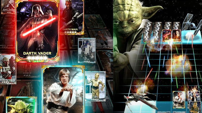 Séries famosas com jogos de cartas: Star Wars the Force Collection (Foto: Divulgação/LucasFilm)