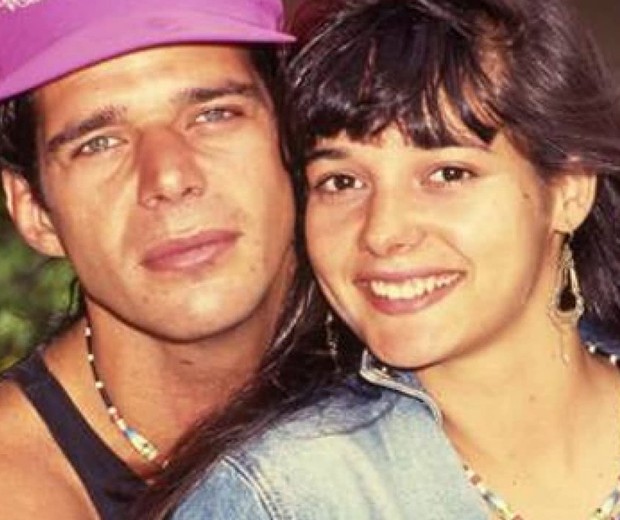 Raul Gazolla e Daniella Perez eram casados quando a atriz foi assassinada (Foto: Reprodução)