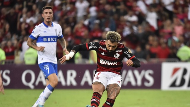 Gol perdido de Gabigol - Flamengo x Universidad Católica