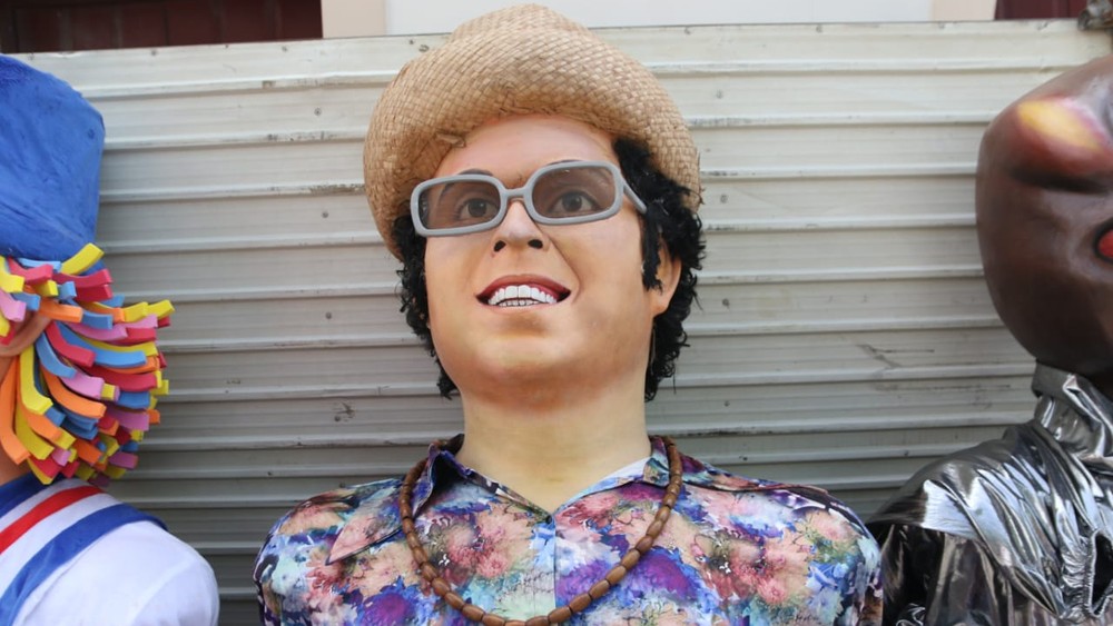 Apoteose dos bonecos gigantes no carnaval de Olinda