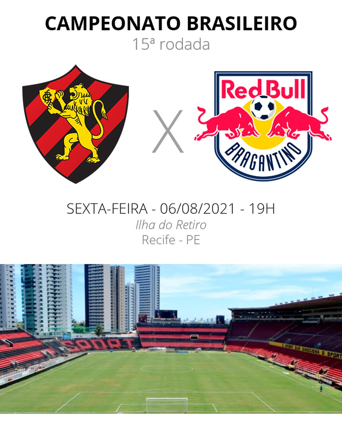 Sport x Bragantino: veja onde assistir, escalações ...