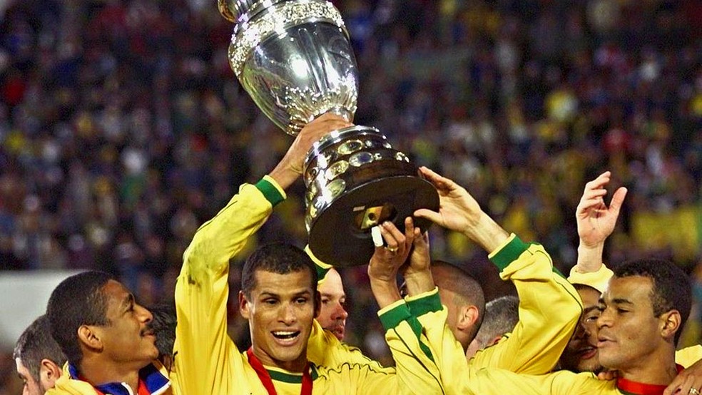 Rivaldo, Brasil campeão Copa América 1999 — Foto: Getty Images
