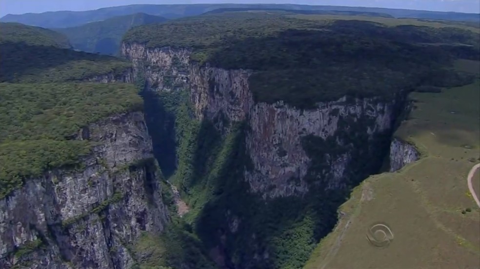 Parque Nacional em Aparados da Serra está edital de concessão de unidades de conservação do ICMBio — Foto: Reprodução/RBS TV
