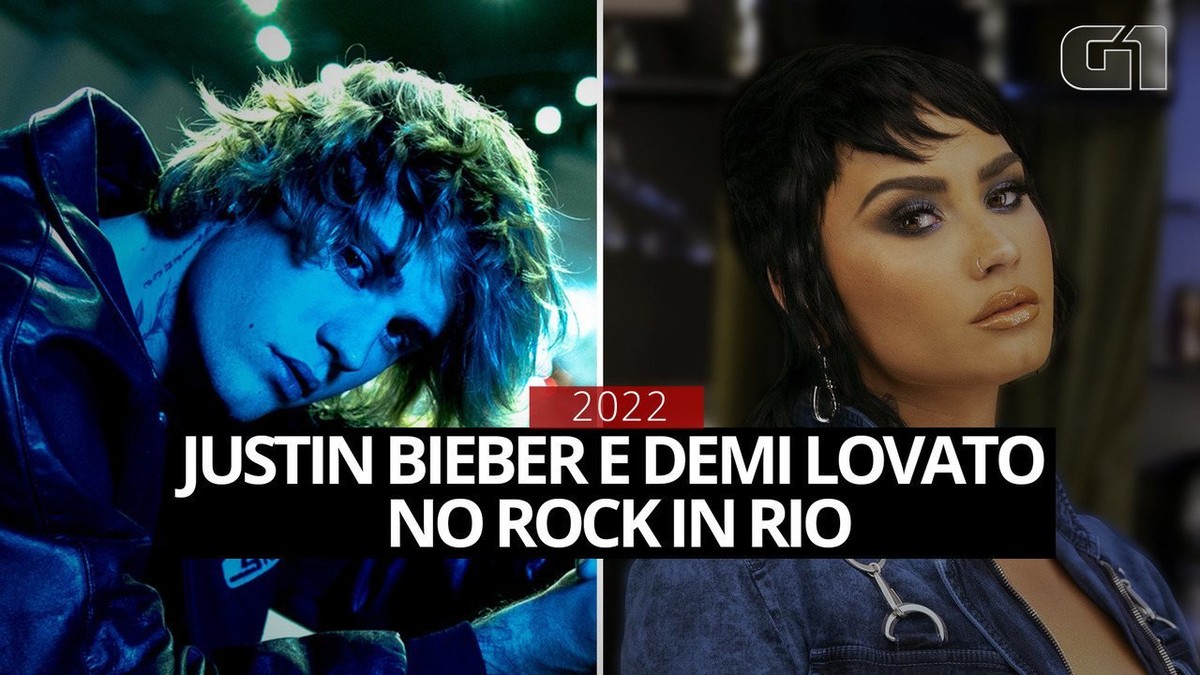 Justin Bieber e Demi Lovato são primeiras atrações confirmadas do Rock in Rio em 2022 | Rock in Rio 2022