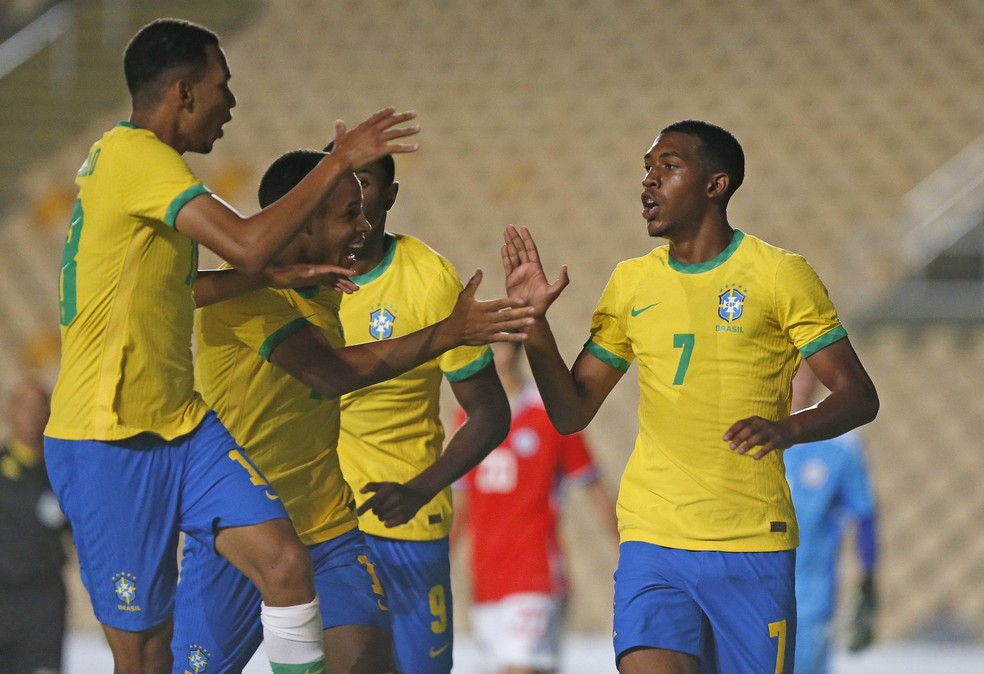 Rayan, Brasil x Chile — Foto: Rafael Ribeiro / CBF