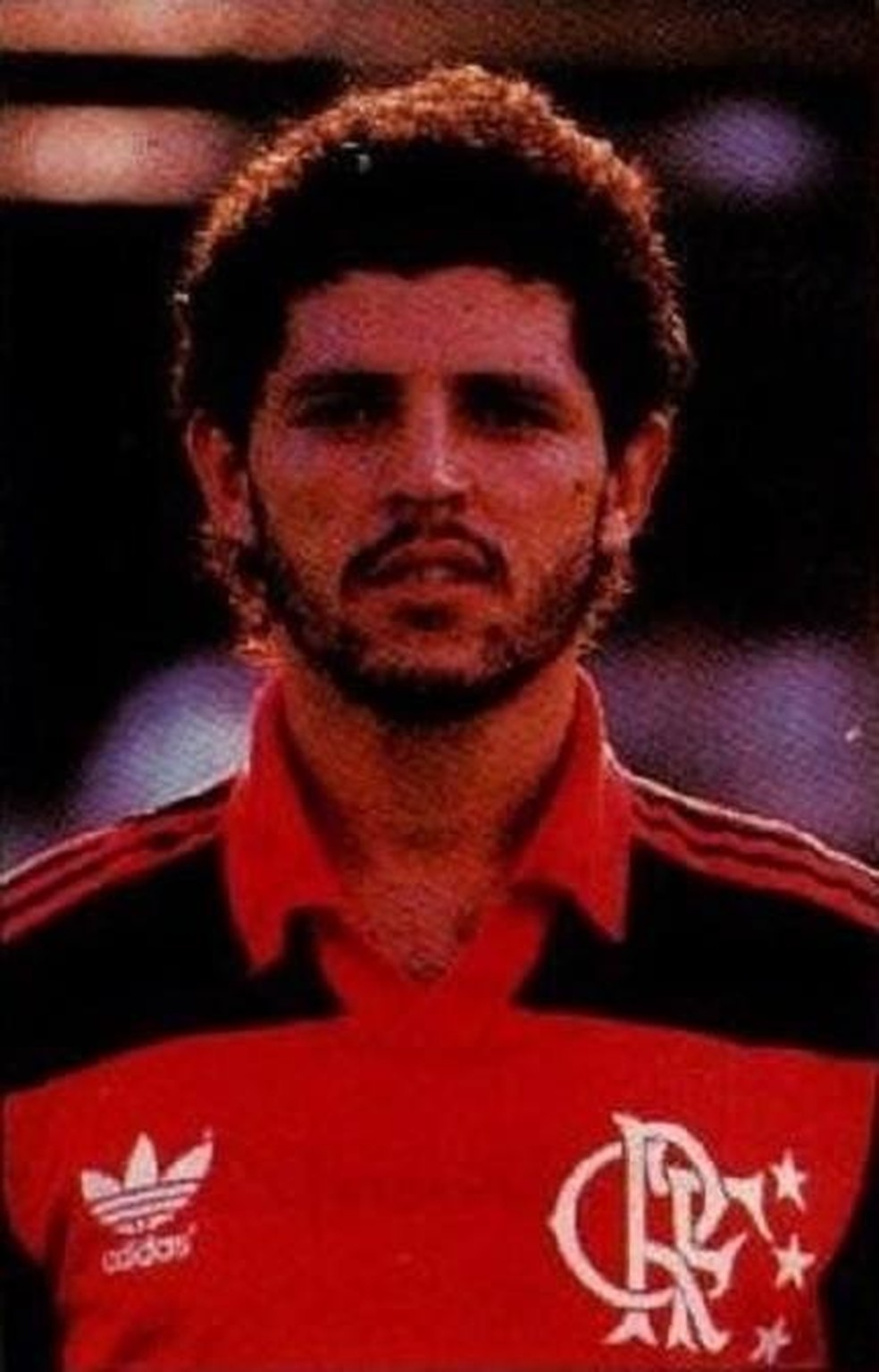 Ex-zagueiro Fernando pelo Flamengo &mdash; Foto: Arquivo pessoal